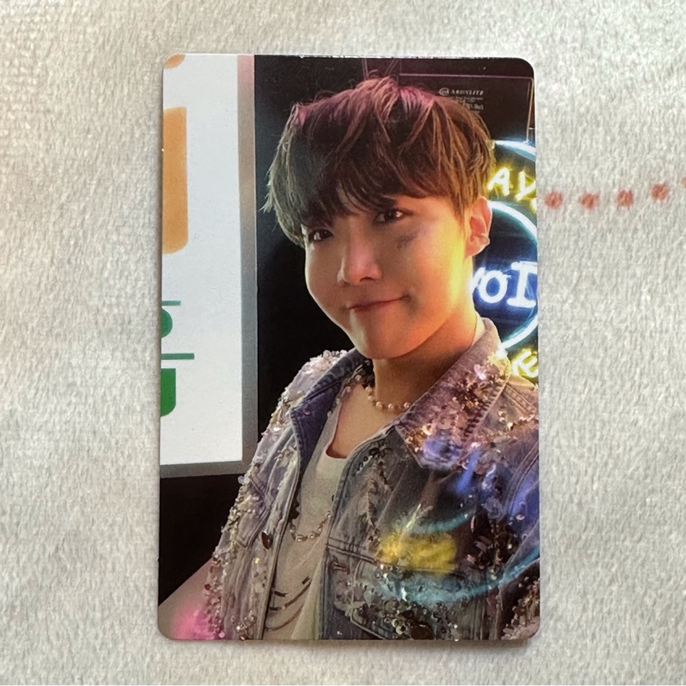 BTS MAP OF THE SOUL ON:E CONCEPT PHOTOBOOK CLUE Hoseok JHope PC Photocard